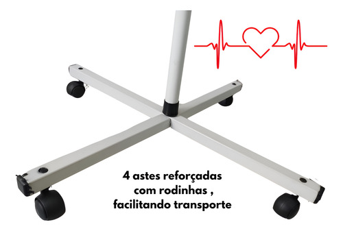 Suporte P/ Soro Portatil+brinde + Frete Gratis Mega Promoçao