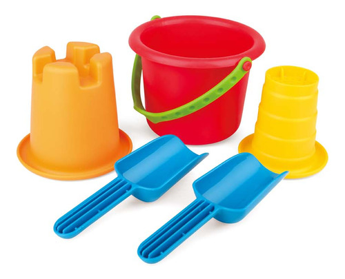 Hape Juego De Playa 5 En 1 De Arena Seguro Y Divertido E4053
