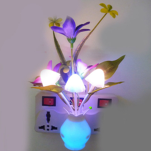 2 Unidades De Luces Nocturnas Para Niños Con Forma De Flor D
