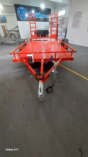 Trailer Para Utv Cuatri. Polaris Yamaha Can Am Homologado