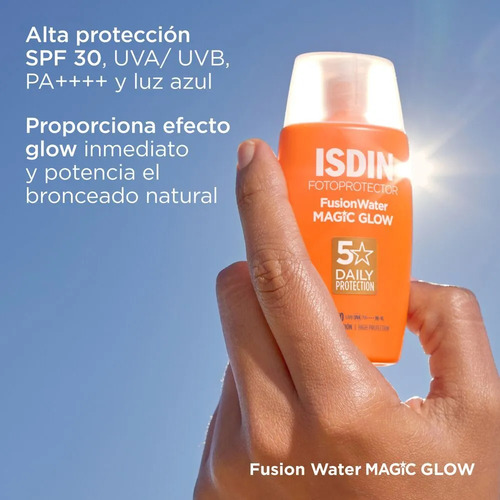 Isdin Protector Solar Fusion Water Magic Glow 30 Spf 50 Ml