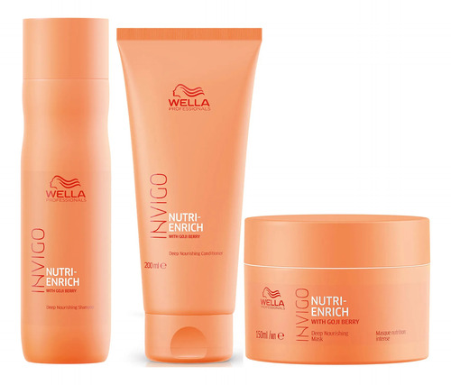 Shampoo+ Acondicionador + Mascara Wella Enrich