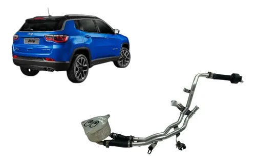 comprar Trocador Calor Resfriador Oleo+mangueiras Jeep Compass 2018