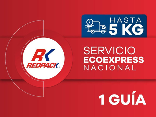 Imagen 1 de 1 de 1 Guía Prepagada Ecoexpress Hasta 5 Kg