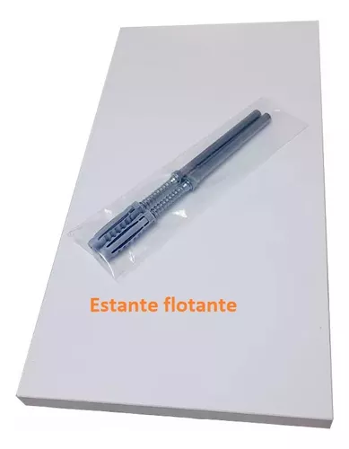 Estante Flotante Repisa Mensula Invisible Melamina 80x20x18