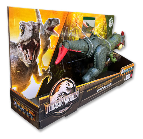Jurassic World, Sinotyrannus, Rastreadores Gigantescos, 2022