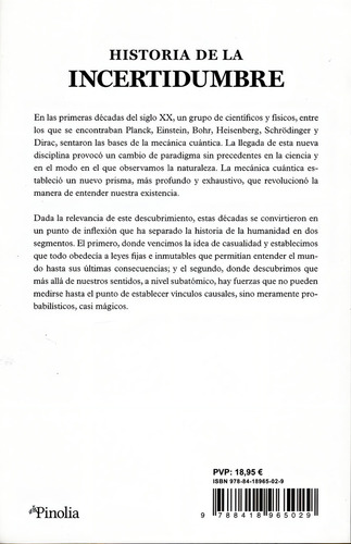 Historia de la incertidumbre: El elemento del que solo hay un gramo y otras historias sobre física, química y sustancias asombrosas, de Parra, Sergio. Divulgación científica Editorial Almuzara, tapa blanda en español, 2022