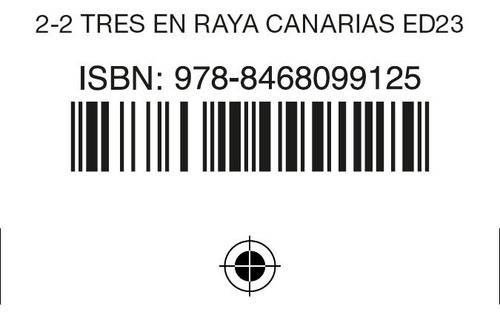 Tres En Raya Pauta Canarias 2-2 Primaria ( Libro Original )