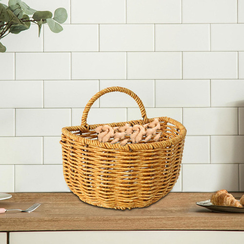 . Cesta De Almacenamiento Colgante De Grande 16cmx11cmx15cm