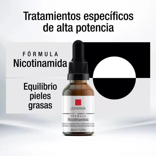 Nicotinamida + Radian C Serum Vit. C + Salicílico Lidherma