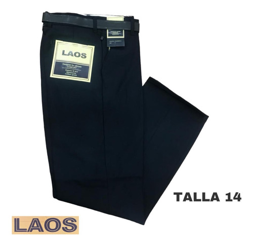 Pantalón Escolar Con Correa