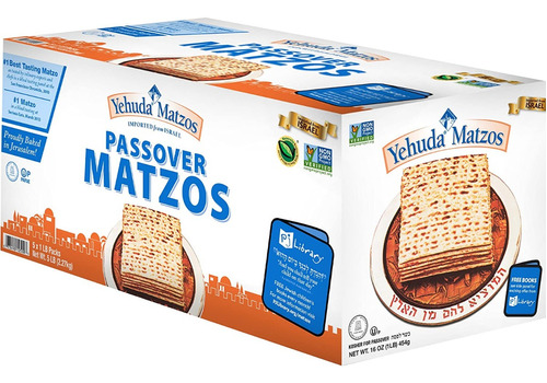 Yehuda Passover Matzos 5 - Paquetes De 1 Lb