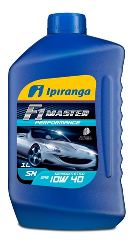 Óleo Do Motor Ipiranga F1 Master Performance 10w40 Sn 1l