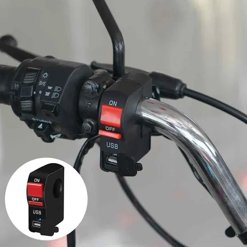Interruptor Moto Exploradoras, Usb, Hero Xpulse