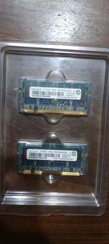 Memoria Sodimm Pc2-5300s-555 512 Mb 1rx8 Ramaxel Elpida Ntbk