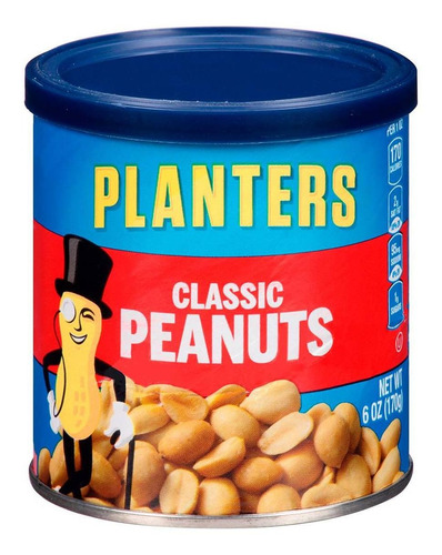 Cacahuates Planters Classic Peanuts 170g