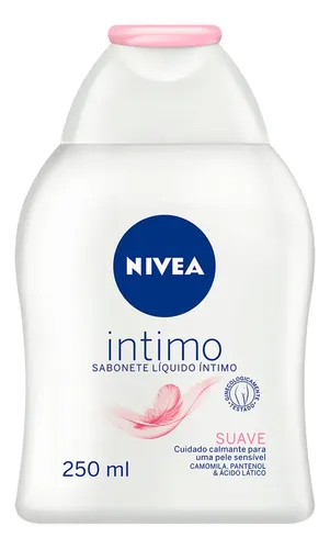 Nivea Sabonete Líquido Íntimo Suave 250ml, Limpeza Delicada, Mantém Ph Natural, Extrato de Camomila, Cuidado Calmante, Uso Diário — R$ 25,78 em Mercado Livre, 21% OFF