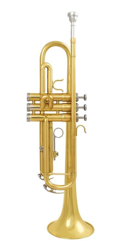 Amw Custom Trompete Laqueado Si Bemol Sib Premium C/ Estojo