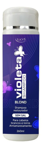 Shampoo Violeta Sem Sal Evita Amarelamento
