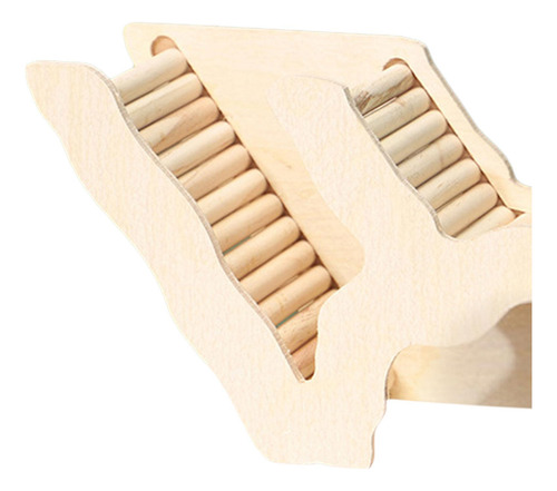 Jaula De Madera Para Hámster, Escondite Para Color A
