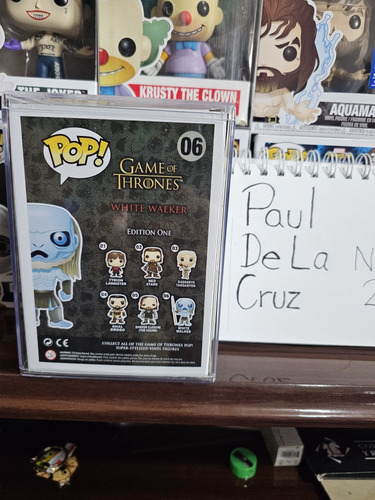 White Walker Glow Funko Pop (edición Especial) Got (Usado)