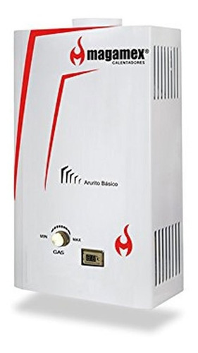 Boiler Paso Calentador Gas Lp 6lt Instantaneo Básico Magamex