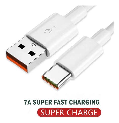 Cable Usb A Tipo C De 7a De 100w Cable De Carga Súper Rapida