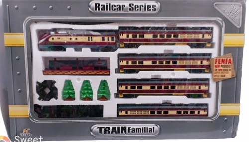 Tren Infantil Con Vagones 325cm