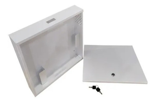 Rack Vertical Caixa Organizadora Metálica Dvr Cftv Fonte