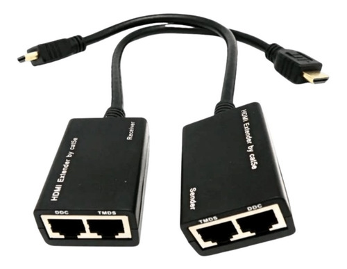 Extensor Hdmi Macho A Doble Rj45