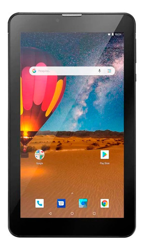 Tablet Tela 7  Wi-fi 16gb Multilaser M7 3g Plus Nb304 Preto