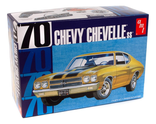 Kit Amt 1/25 Chevrolet Chevy Chevelle Ss 1970 Lacrado
