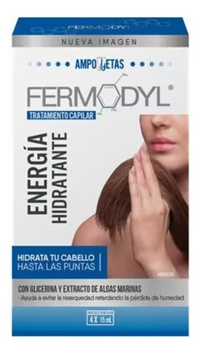 Tratamiento Capilar Fermodyl Energía Hidratante 4x15ml