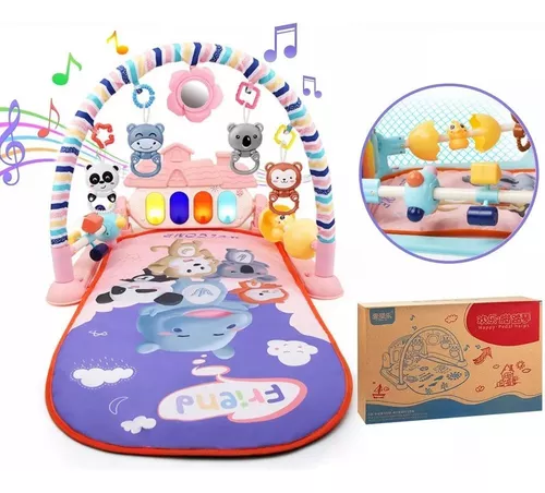 Gimnasio Piano Musical Tapete Juegos Para Bebés 0-36 Meses