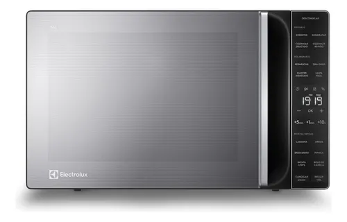 Micro-ondas Electrolux 36L cor Inox Efficient com Descongelamento...