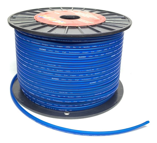 5 Metros De Cable Para Bocina Suono Cal. 16 Awg 100% Cobre