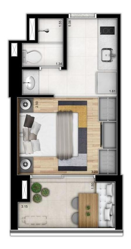 Imagem 4 de 16 de Apartamento 1 Dormitório Na Bela Vista - Ap0279
