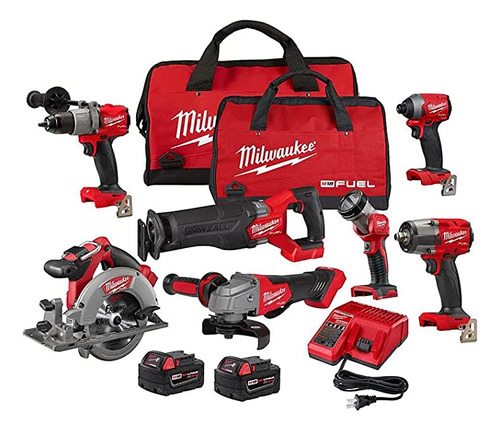 Milwaukee M18 Fuel Kit Combinado Inalámbrico Sin Escobilla.