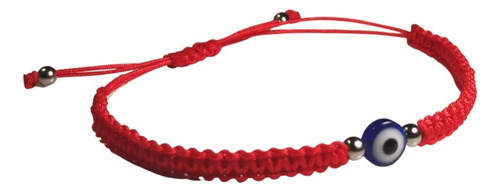 Pulsera De Hilo De Ceda O Hilo Encerado Con Ojito Rojo