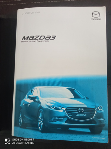 Manual Original Mazda 3 Sedan 2018