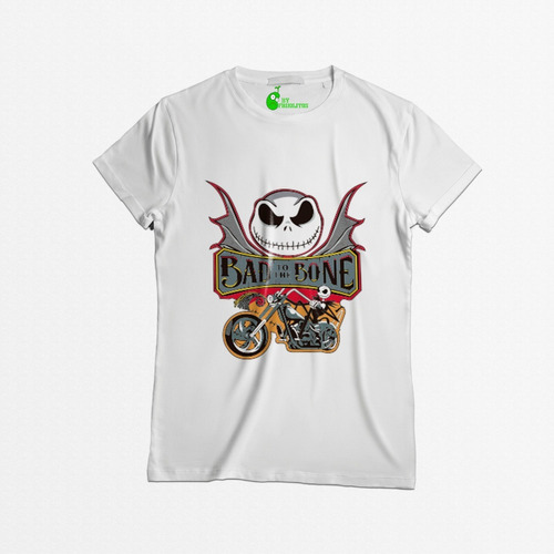 Playera Jack Halloween Harley Davidson Ride By Frijolitos