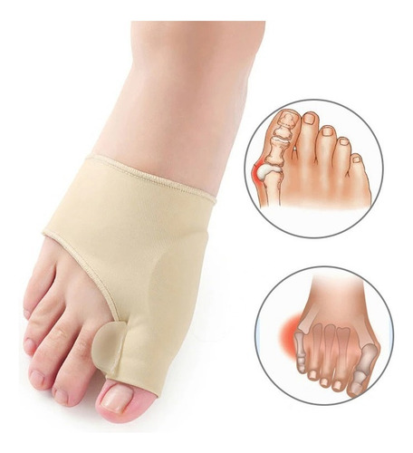 2pz Almohadilla De Gel Terapéutica Corrector Juanetes Pies