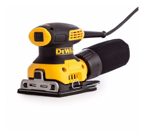 Lixadeira profissional orbital DeWalt DWE6411 amarela 60Hz 230W 127V