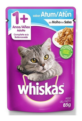 Sachet Whiskas Atún 20 Un.