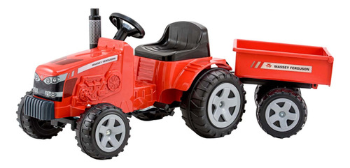 Imagen 1 de 4 de Tractor A Pedal Massey Ferguson Con Zorra Rojo 347 