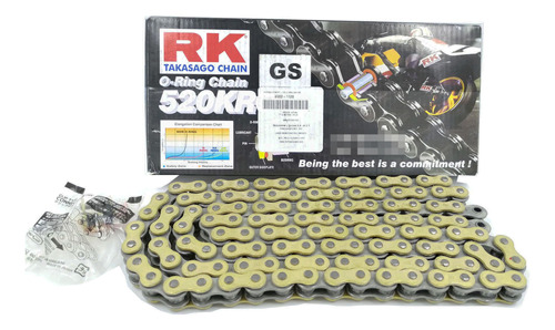 Cadena Tracción 520-120 Oro Rk O Ring Zx6r 200  Duke Ns R3