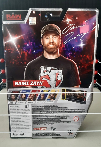 Figura Wwe Mattel. Sami Zayn! Elite Series 51.