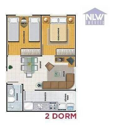 Imagem 1 de 4 de Apartamento Com 2 Dormitórios À Venda, 40 M² Por R$ 226.000,00 - Itaquera - São Paulo/sp - Ap3122
