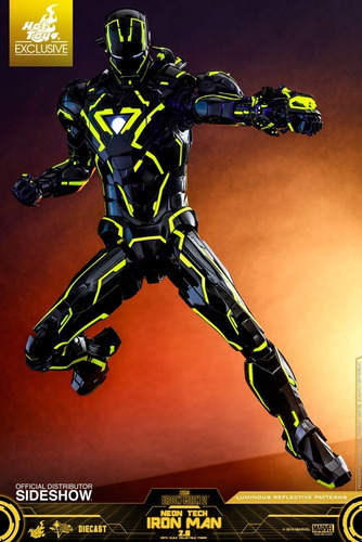 Neon Tech Iron Man 2.0 De Iron Man 2 1:6 Por Hot Toys List