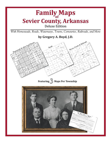 Libro: En Ingles Family Maps Of Sevier County Arkansas